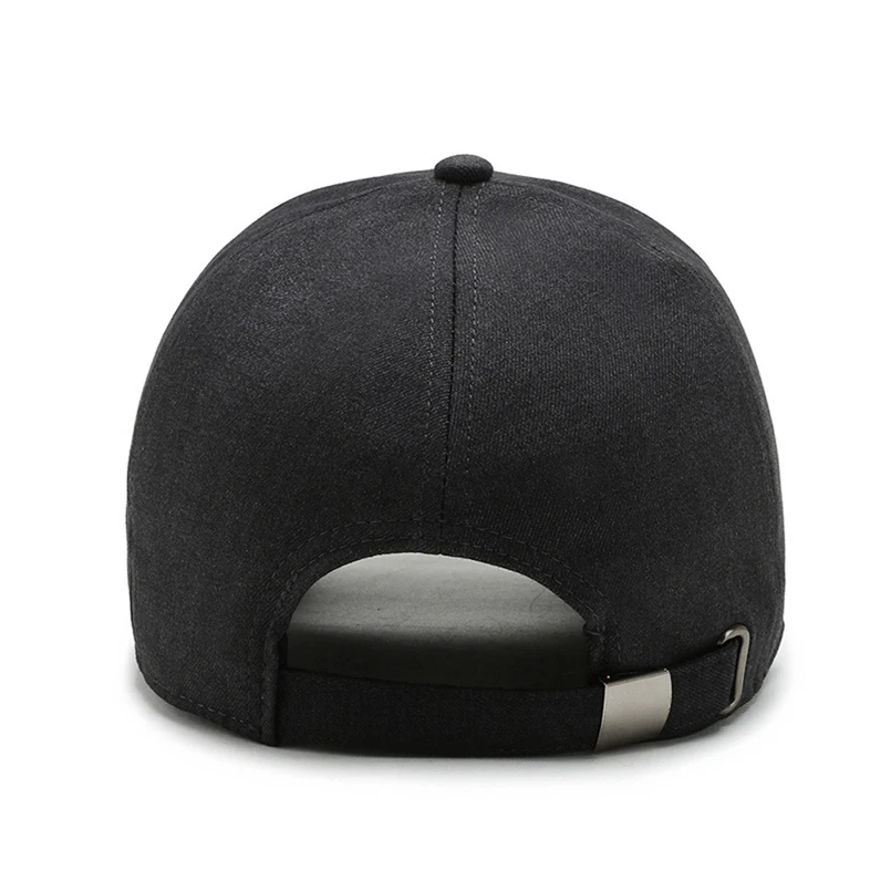 Новинка осени 2022 Мужская бейсболка черная Высококачественная кепка Снэпбэк