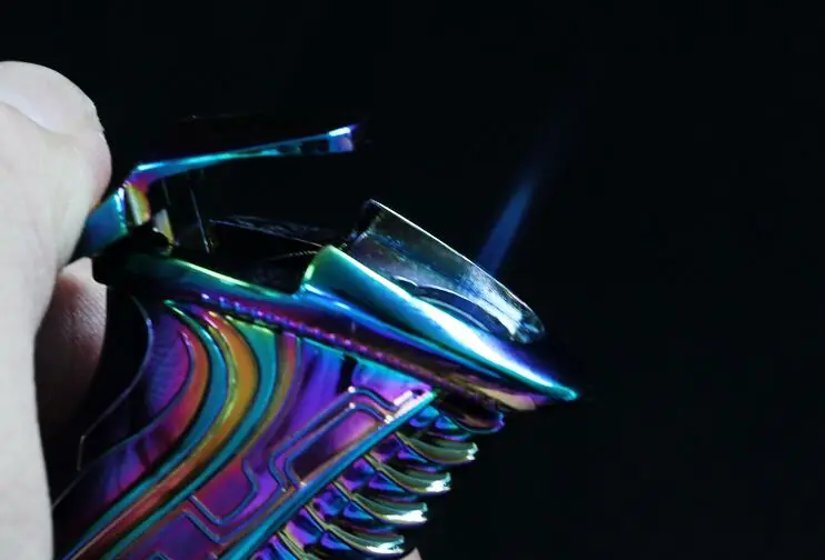 Jifeng высококачественный металлический одиночный фонарь с струйным пламенем