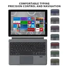Беспроводная клавиатура для Surface Go, компактная, прочная, USB, Bluetooth, 7-цветная подсветка