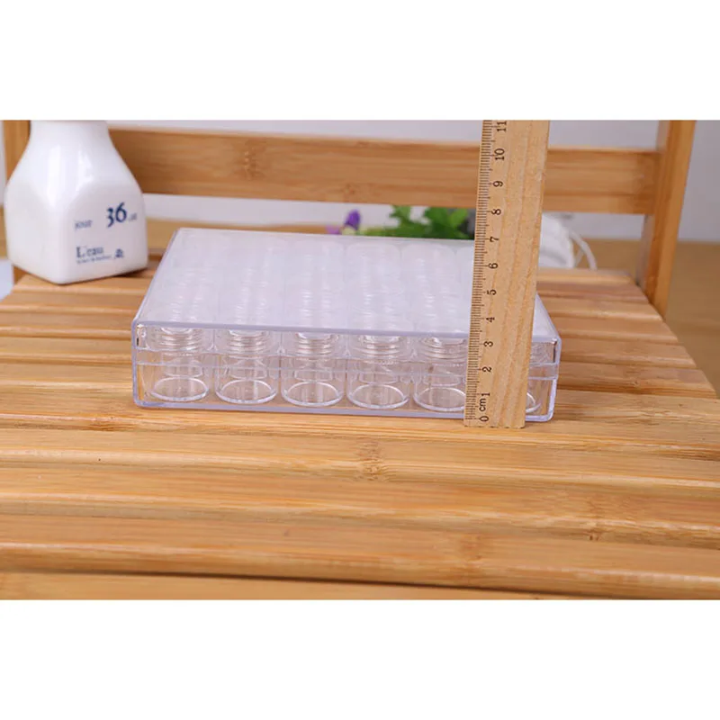 

Diamond Painting Box Tool 12/30 Grid DIY Diamant Embroidery Mosaic Tools Bead Plastic Drill Storage Box Avoid Miss Drill