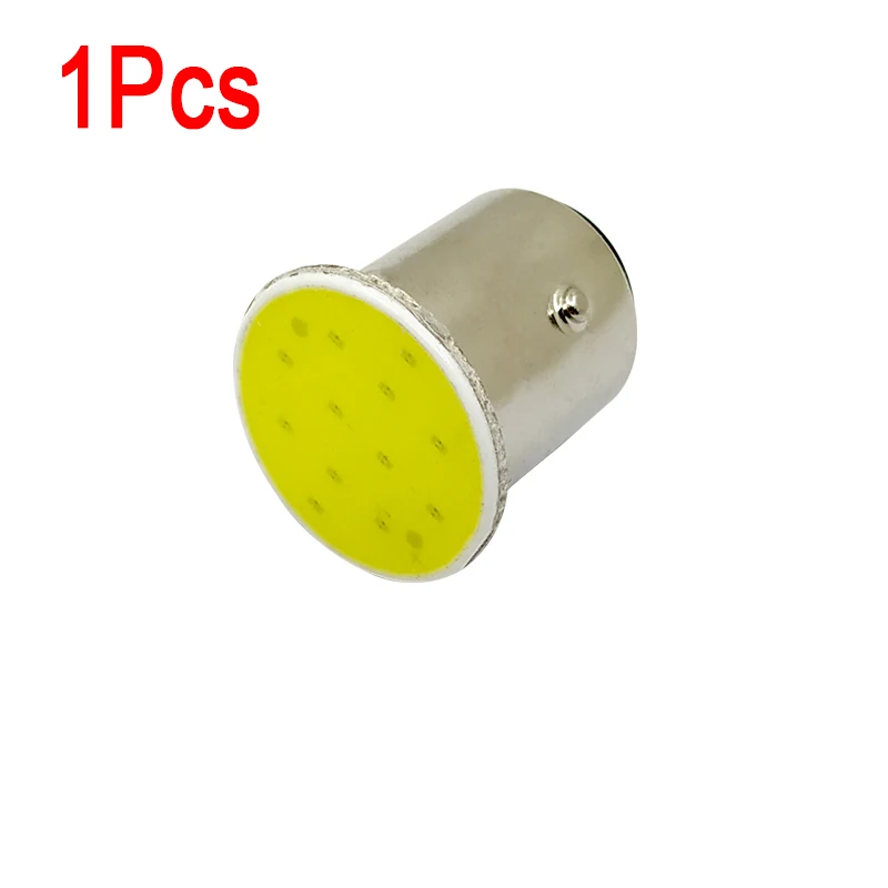 1x P21W 1156 BA15S светодиодный Поворотная сигнальная лампа COB 12 точек интерьера