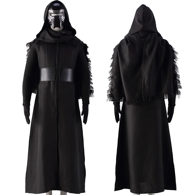 Звездные Войны Кайло Рен косплей костюм Куртка Пуловер готический панк Лен