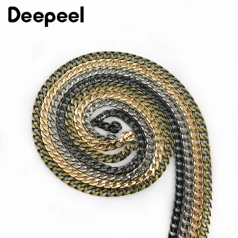 Металлическая цепочка Deepeel 1/5 м 8 мм ремешок на плечо для женской сумки сумочки