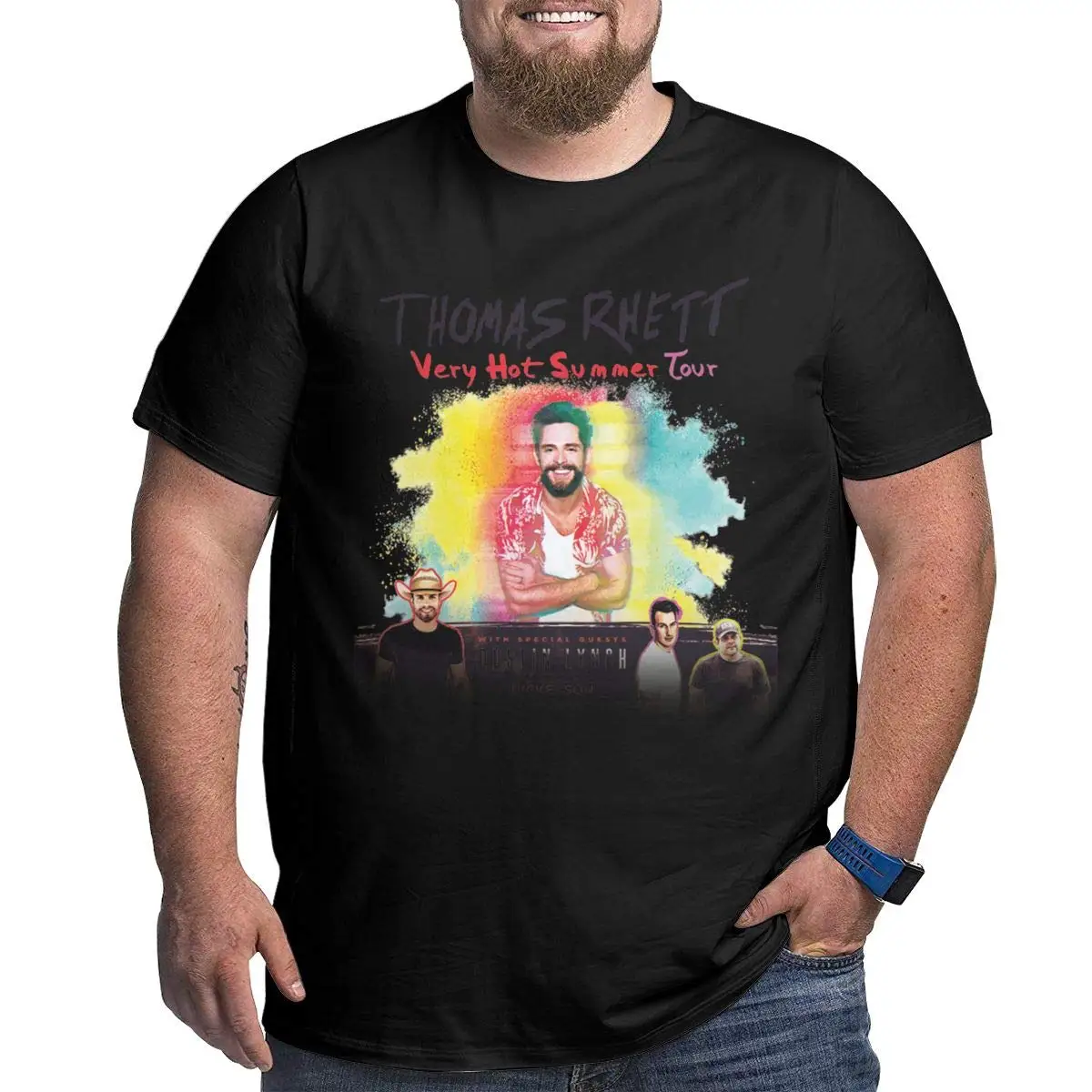 Томас Рэт жизнь TSDFC Для мужчин s классический большой Размеры Спортивная футболка