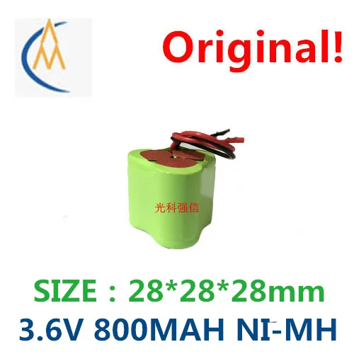 Brand new authentic two-thirds 3.6 V aa flashlight triangle NI MH - 800 mah toys nickel metal hydride rechargeable batteries | Канцтовары