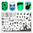 Штампы для ногтей, из нержавеющей стали, большого размера, 1 шт.