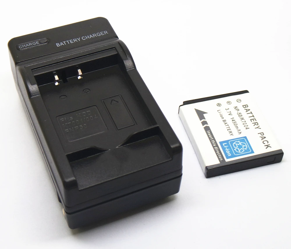 KLIC 7004 Батарея + Зарядное устройство для Kodak M1033 M1093 V1073 V1233 V1253 Zi8 Fuji FNP 50 NP50 Fujifilm NP