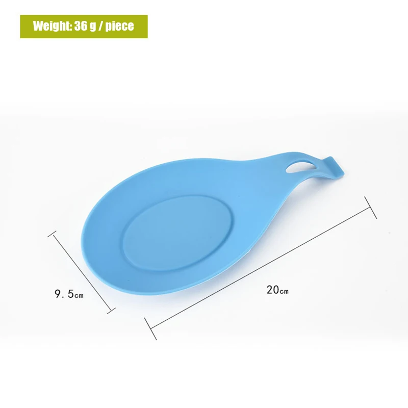 MICCK 5 шт Набор силиконовая подставка для ложки 2020 Новый теплостойкий поднос