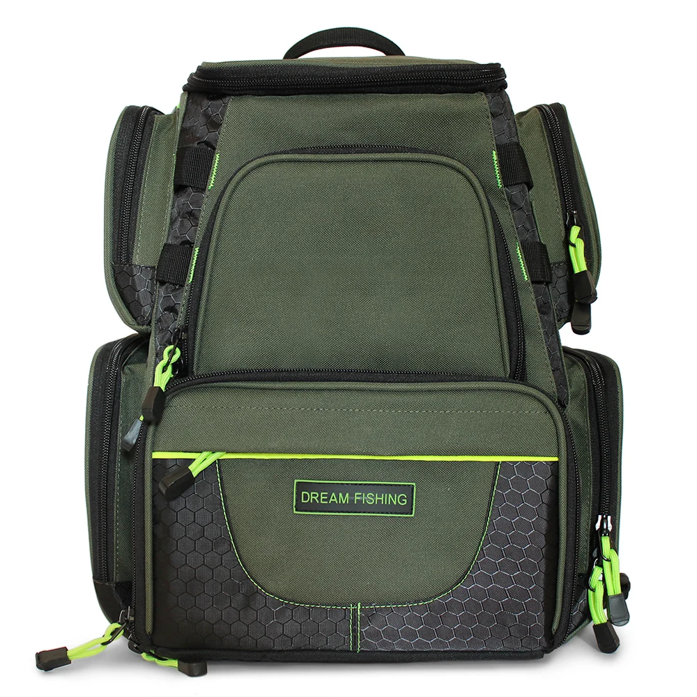 Большой Рыболовный снасти рюкзак открытый снаряжение сумка для рыбалки приманки