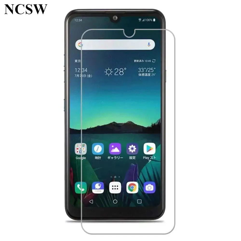 2.5D с уровнем твердости 9H Экран протектор для LG Q60 2019 закаленное Стекло K11 K9 G8S thinq V50