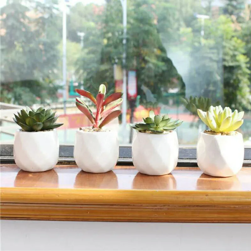 Оптовая продажа имитация суккулентов в горшке растений посылка действительно