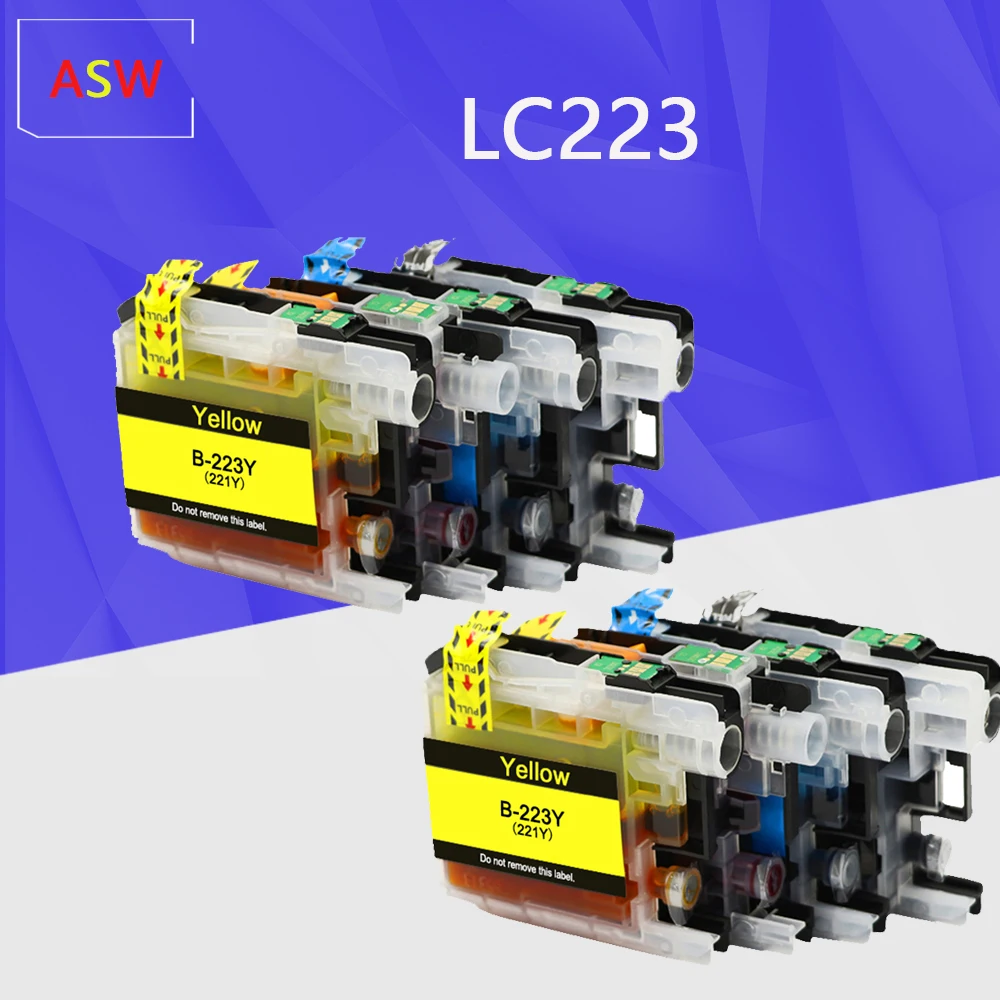 

Compatible for Brother LC223 Ink Cartridge For Brtoher DCP-J562DW/J4120DW/MFC-J480DW/J680DW/J880DW/J4620DW/J5720DW/J5320DW