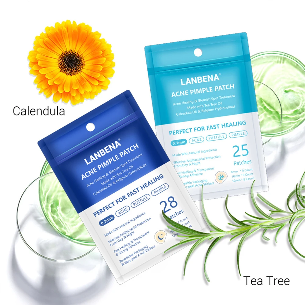 LANBENA Facial Mask Acne Pimple Stickers Patch Set Treatment Day + Night Removal Freckle Skin Care | Красота и здоровье