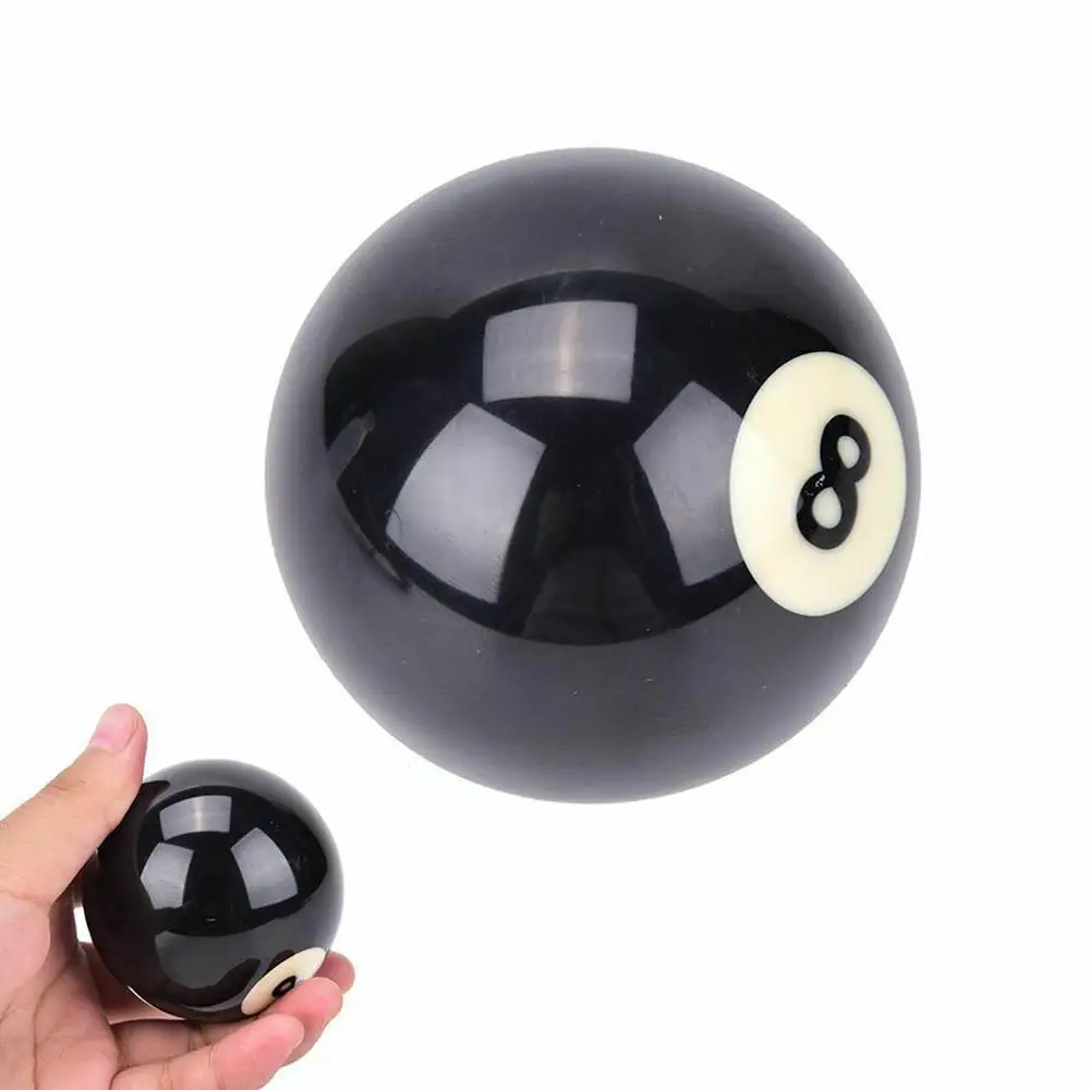Стандартные черные шарики для 8 ми мячей диаметром 52 5 мм бильярда EA14 #8 сменные