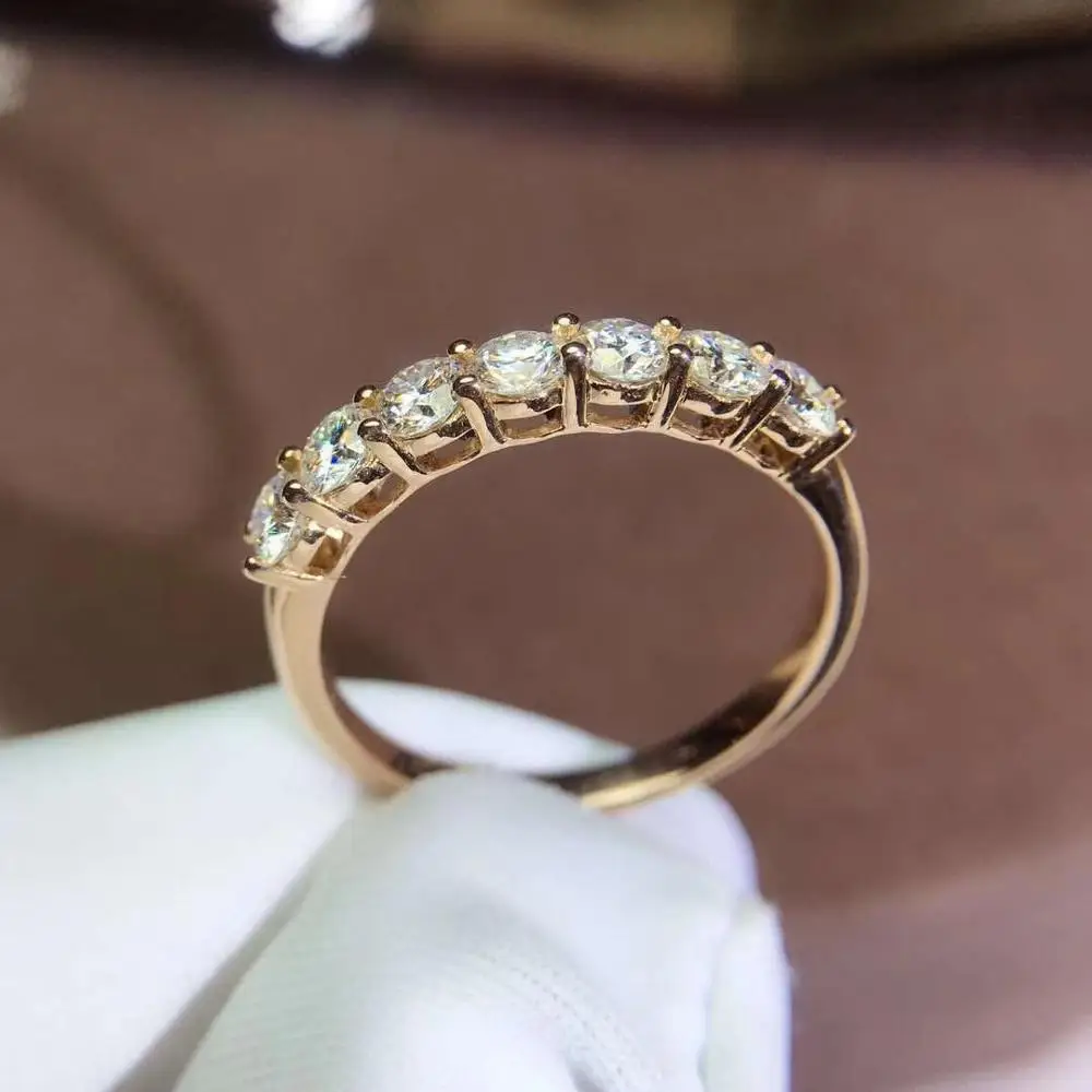 KJJEAXCMY fine jewelry Mosang Diamond 925 sterling silver new women ring support test popular hot selling | Украшения и