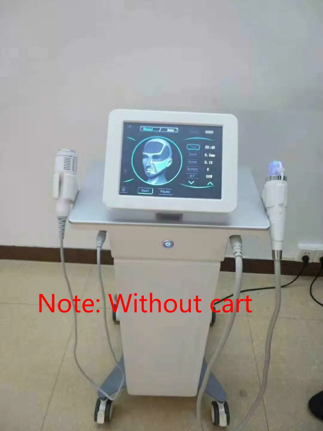 2 в 1 фракционный микро игольчатый холодный молоток RF оборудование для красоты