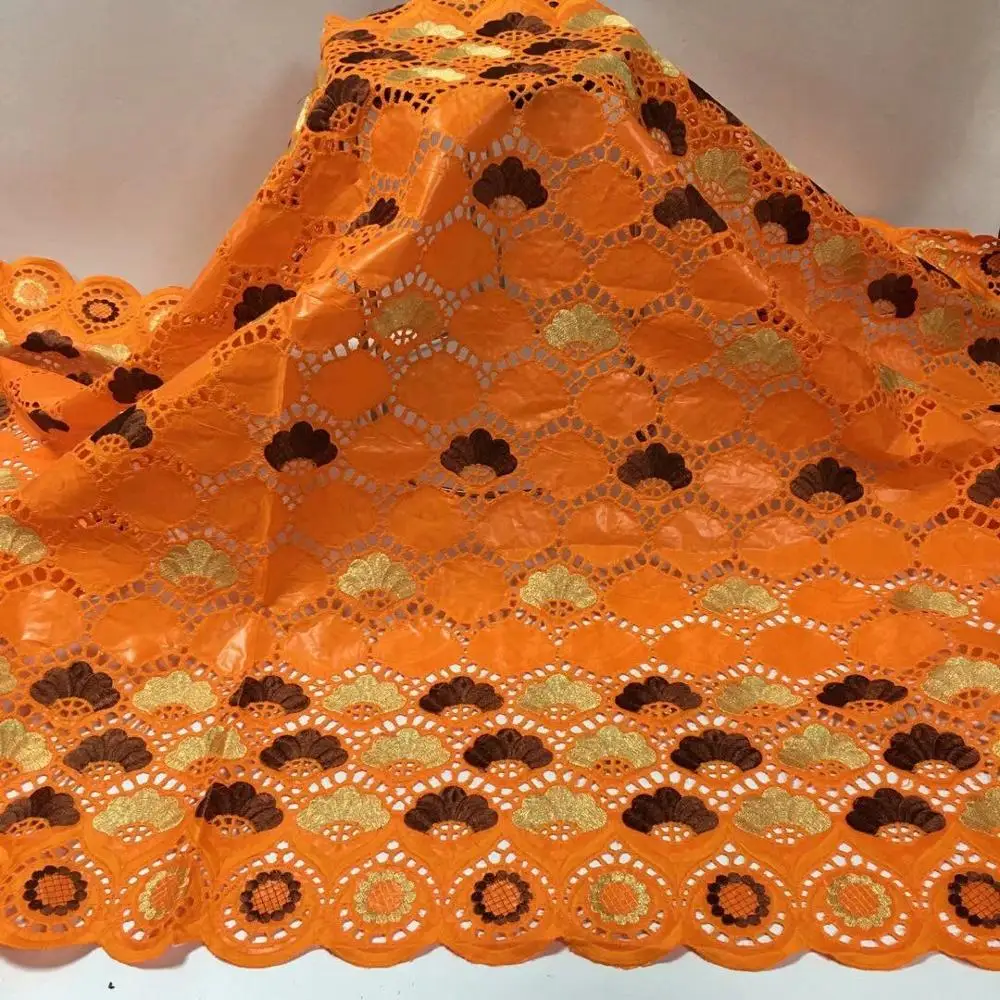 

2020 New arrival Stone african Bazin riche fabric with beads embroidery lace / bazin riche dress material Nigerian