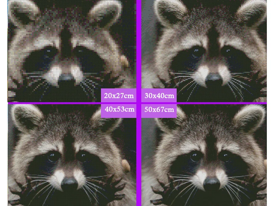 Алмазная 5D Вышивка сделай сам с изображением животных полностью Круглая Мозаика