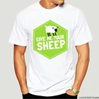 Мужские футболки с изображением овец, поселенцев из катана, доска из овец, дерево с коротким рукавом, идея подарка, летний тренд унисекс