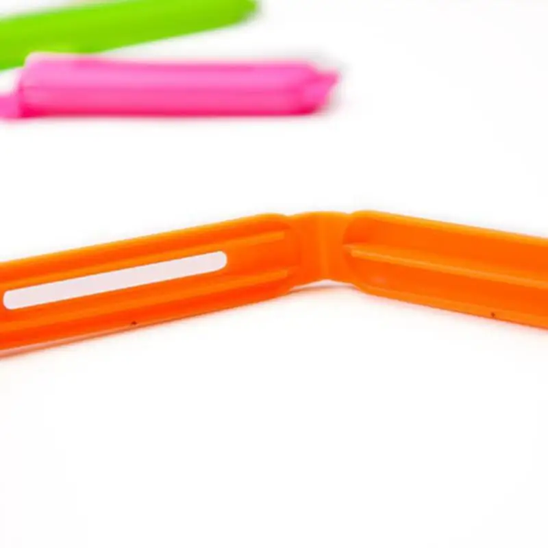

Portable Kitchen Storage Food Snack Seal Sealing Bag Clips Sealer Clamp Plastic Tool Kitchen Accessories Freezer & Fridge Clips