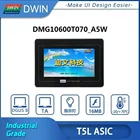 DWIN 7,0 дюймовая сенсорная панель, Smart UART серийный TFT ЖК-модуль, 1024 * 600HMI ЖК-дисплей с корпусом IPS dmg10600t070 _ a5w