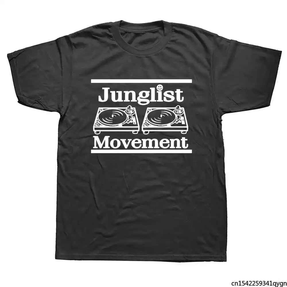 

Junglist Movement Drum and Bass Birthday Funny Unisex Graphic Fashion New Short Sleeve T Shirts O-Neck Harajuku T-shirt