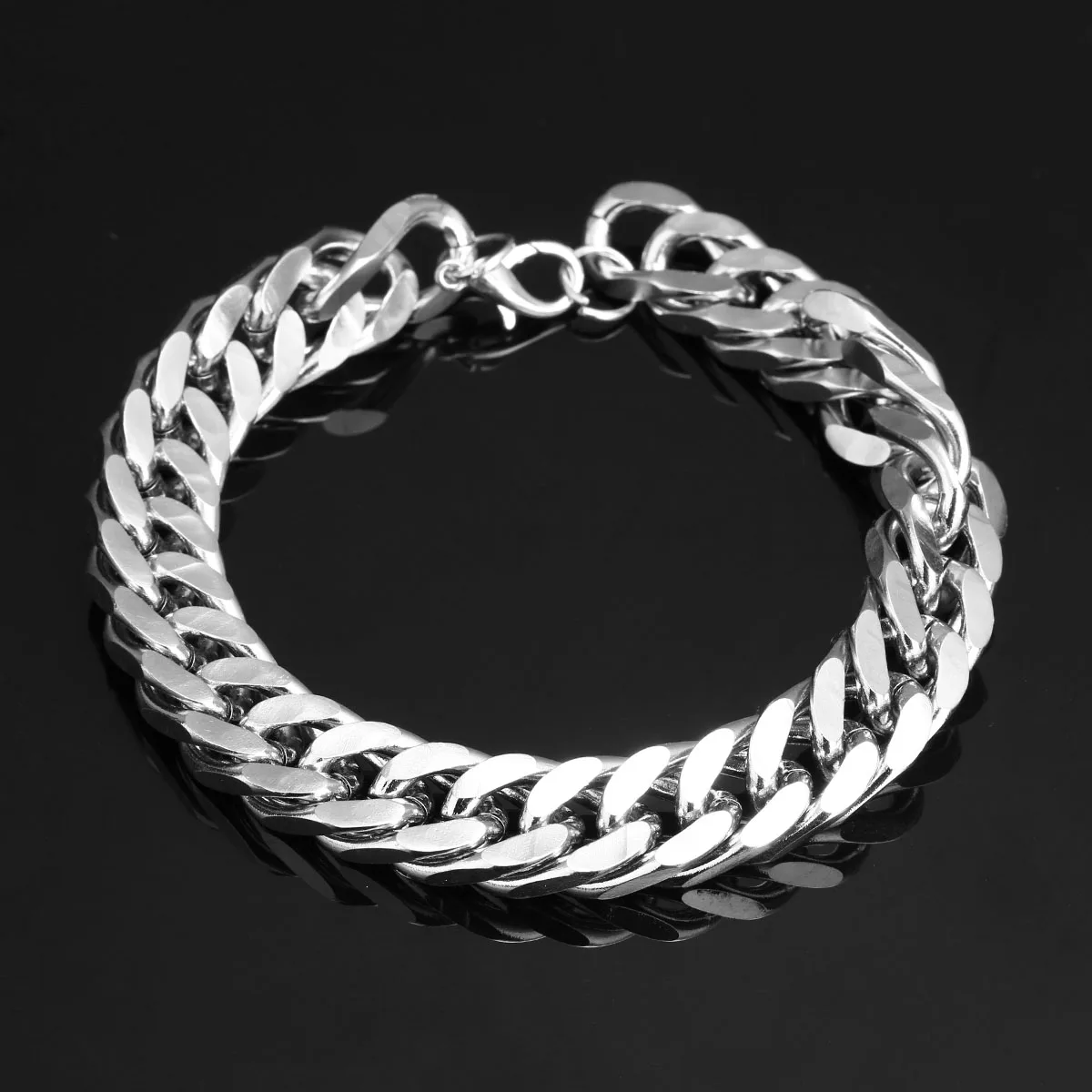 Браслет цепочка мужской/женский из нержавеющей стали Классическая цепь