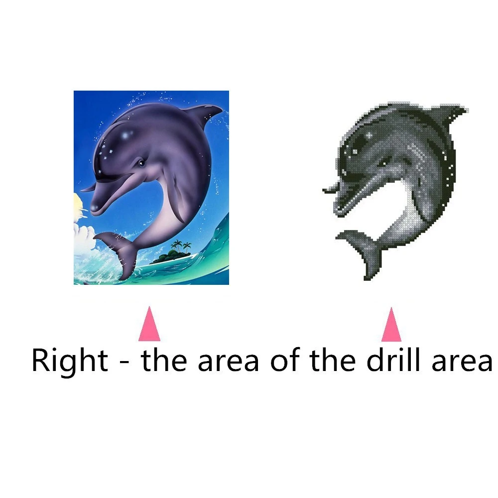 Горячая DIY 5D алмазная вышивка крестиком набор цветочных животных домашний декор |