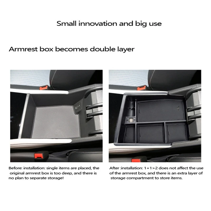 Коробка для хранения USB замена отделения-органайзера центральной консоли