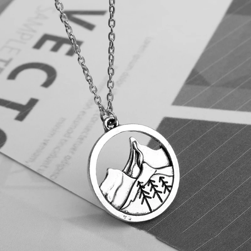 Модные украшения для кемпинга хорошего качества улицы Красивая круглая подвеска