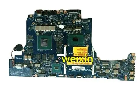 CN 0D91R7 D91R7 LA D753P w i7 7820HK CPU GTX1080/8GB для Dell Alienware 15 R3 17 R4 материнская плата