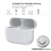 660mah wireless charging case for airpods pro replacement bluetooth earphone battery charger box support pop ups windows