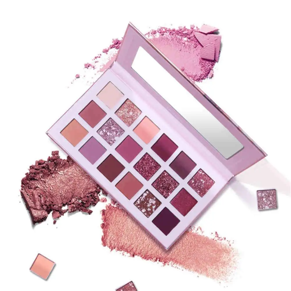 

Eyeshadow Palette 18 Colors Glitter Matte Shimmer Shades Easy to Wear Eye Shadow Waterproof Eye Makeup Kit New