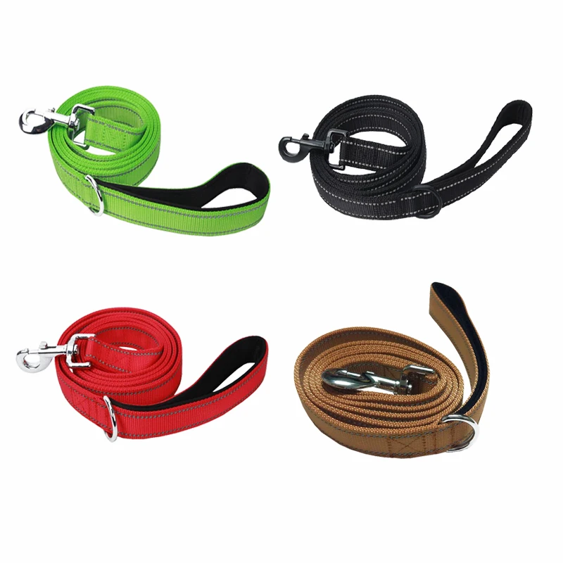 [Задняя часть] поводок для большой собаки 180 см двухслойный нейлоновый однотонный