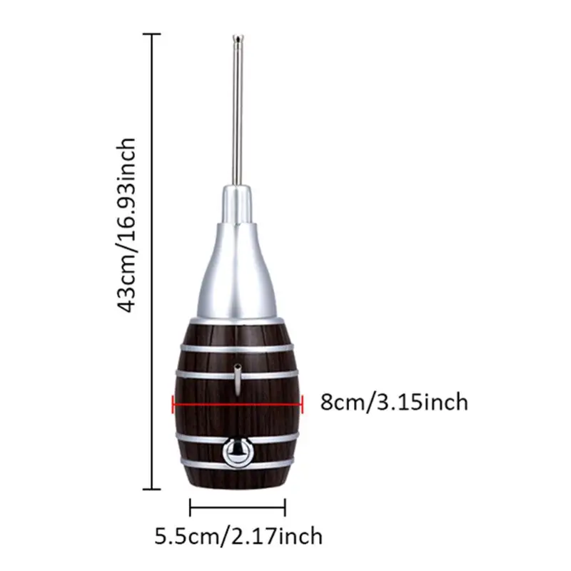 Мини электрический сидровый насос бочкообразные вино Pourers графин сок бутылка Pourer