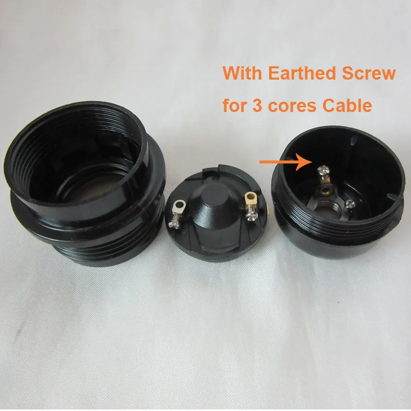 Патрон лампы E27 Цоколь CE сертифицированный UL перечисленный бакелитовый патрон