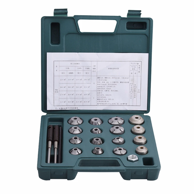 Valve Seat Cutters Motorcycle Repair Cutter Reamer Displacement Tool Set For Honda Suzuki |