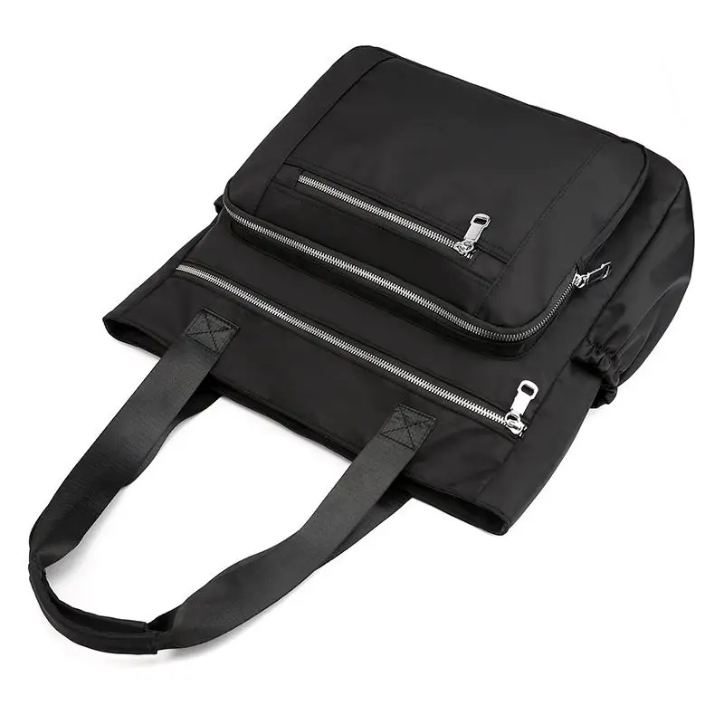 Нейлоновая Большая вместительная длинная сумка через плечо для шоппинга