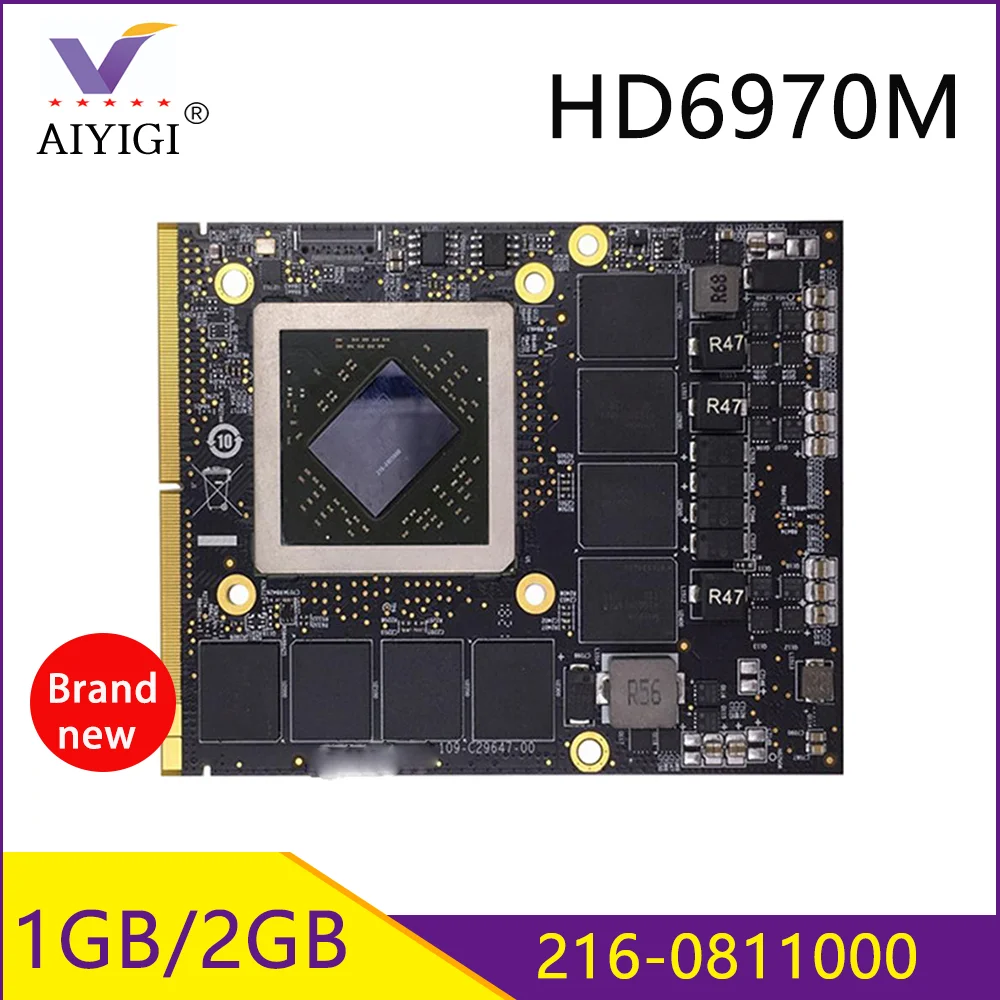 

Оригинальная видеокарта Radeon HD6970 HD6970M 1 Гб 2 Гб 216-0811000 109-C29647-00 для Apple iMac 27 дюймов A1312 100% ТЕСТ ОК