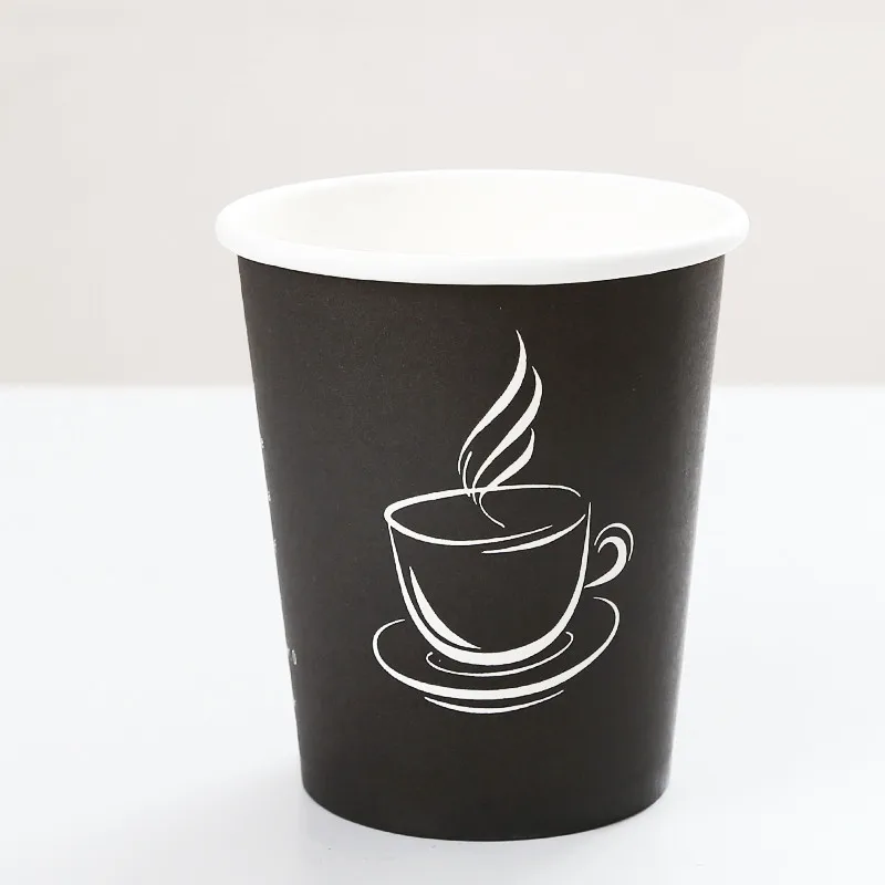 Cup 2 50 шт., плотная бумага, молочный чай, упаковка, одноразовые стаканчики, кофейная чашка, кофейные узоры, вечерние стаканчики, стакан на вынос - Цвет: Cup 2