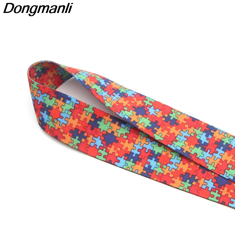 PC1021 Аутистическое понимание головоломки креативный талреп значок ID Lanyards