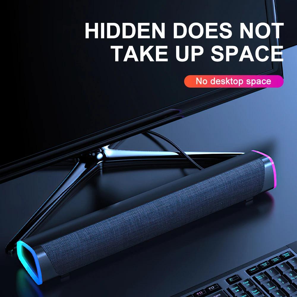 3D объемный Саундбар Bluetooth 5 0 колонка проводные компьютерные колонки s стерео