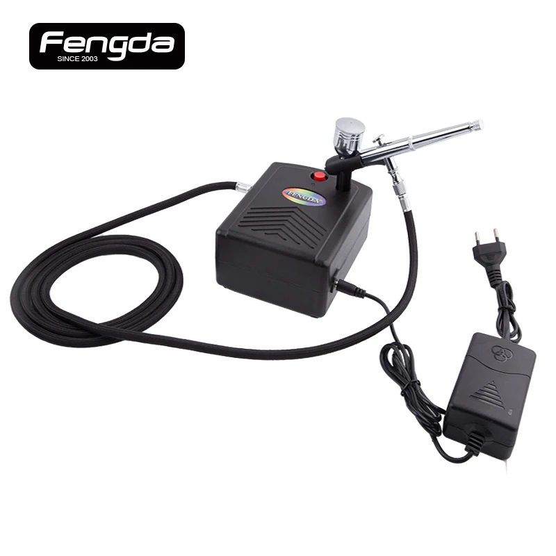 Fengda Аэрограф компрессор набор для макияжа 12 В украшение торта | Инструменты