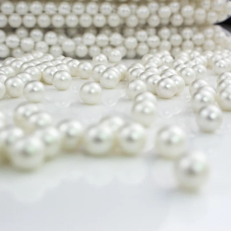 White pearls Прозрачный Органайзер кисточек для макияжа акриловый; для хранения косметики коробка жемчуг и коробка Отдельная 4 сетки макияж держатель чехол - Цвет: White pearls