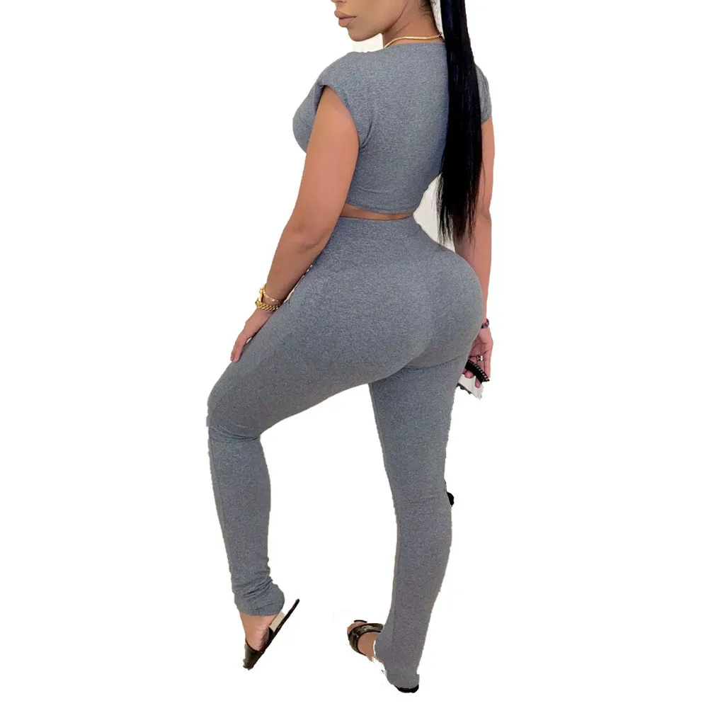 

Fitness Solid Two Piece Set
