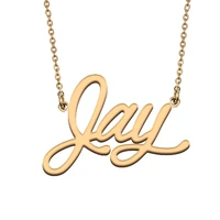 jay custom name necklace customized pendant choker personalized jewelry gift for women girls friend christmas present