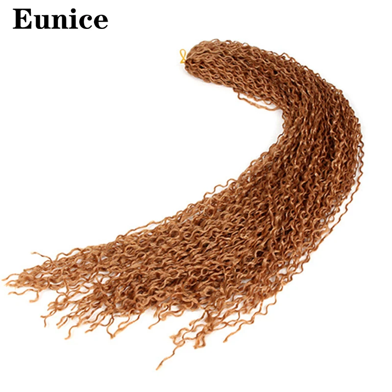 Синтетические натуральные мягкие свободные плетеные волосы для наращивания Eunice