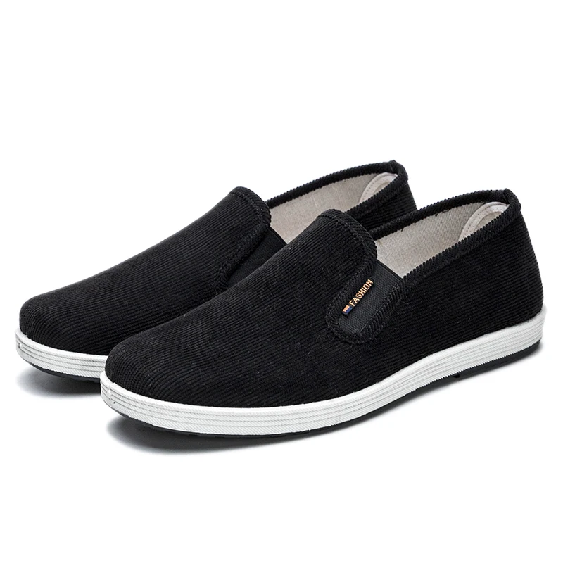 

Spring and Autumn 2021 New Flat Breathable Casual Shoes Men All-match Sports Shoe Male Slip on Comfortable Soft Bottom Men Shoes