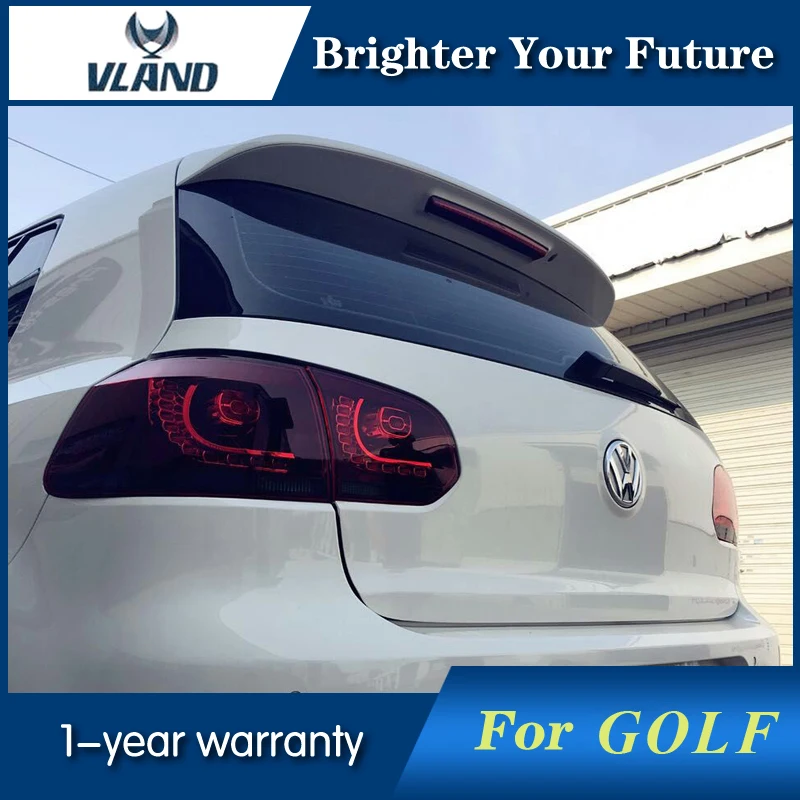 Автомобильный задний фонарь для VW Golf 6 светодиодный задние фонари в сборе 2008 2013 MK6