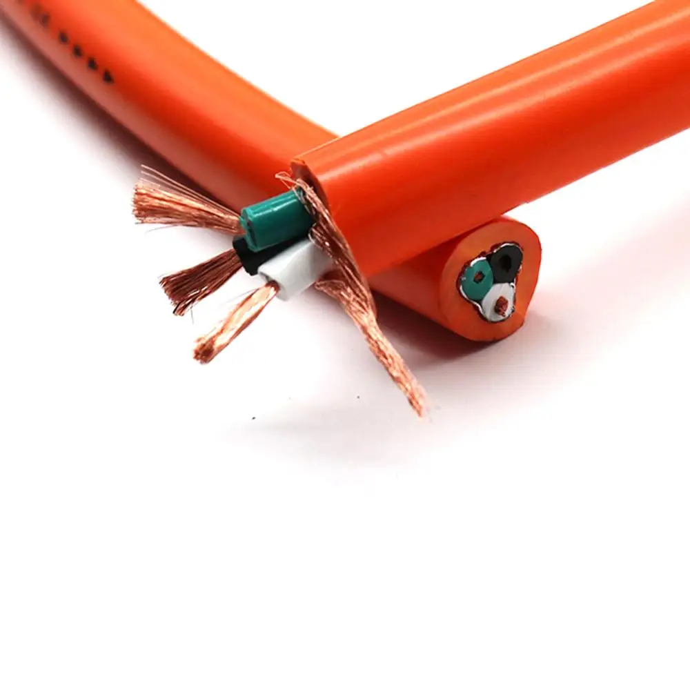 Высококачественный Hi Fi аудиокабель K 800 Чистая медь 6N OFC кабель End чистый красный
